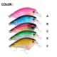 Proberos Wobblers Minnow Crankbait flotantes para lucio
