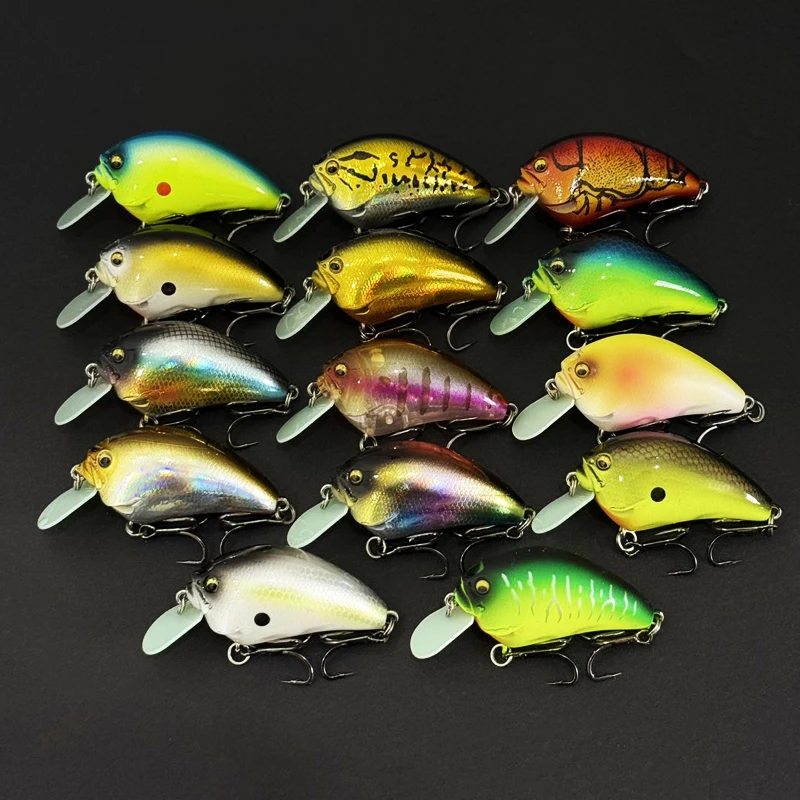 Señuelo crankbait flotante para lubina con sonido, wobbler - imagen 3