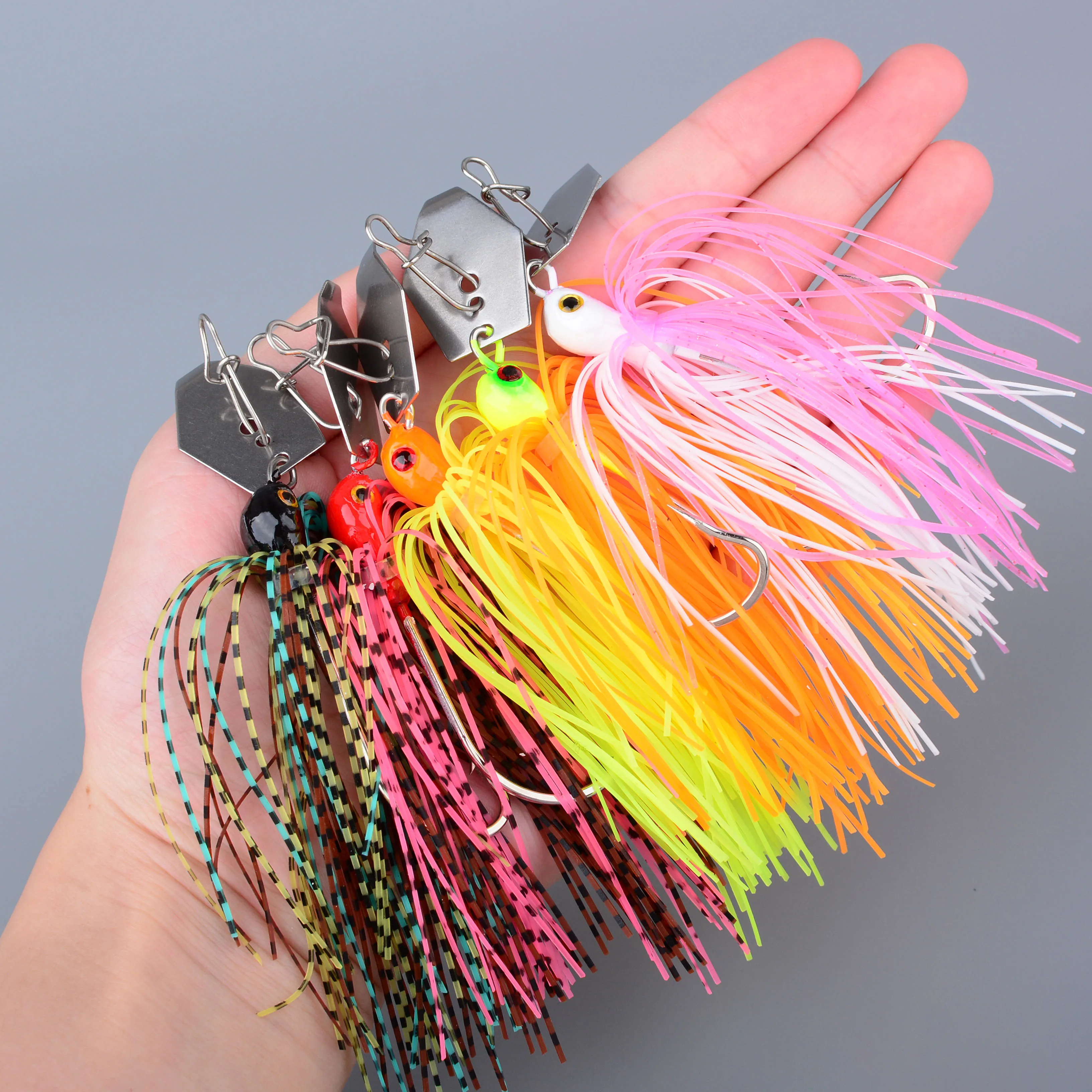 Chatter Bait spinnerbait con pala para lubina y lucioperca - imagen 4