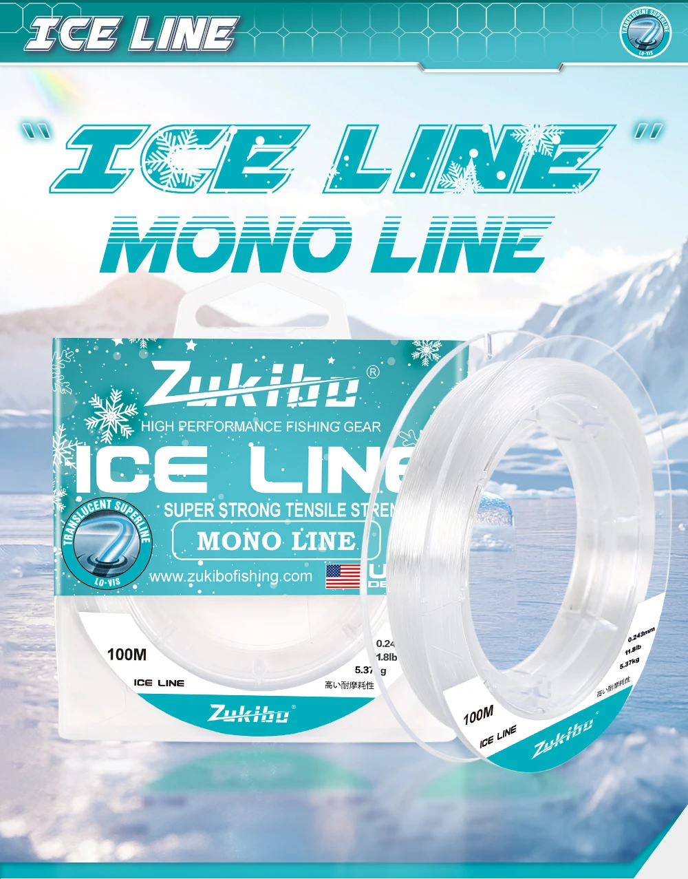 Aplicación en pesca en hielo