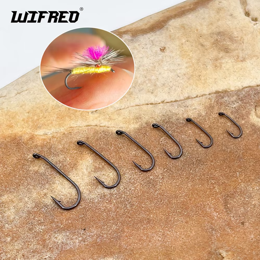 Vampfly anzuelos de mosca seca – Vástago largo y alambre fino - imagen 5