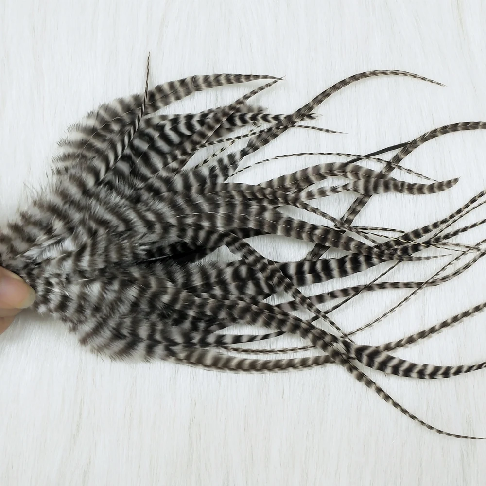 Wifreo Plumas naturales para atar moscas — Sillín suave - imagen 3