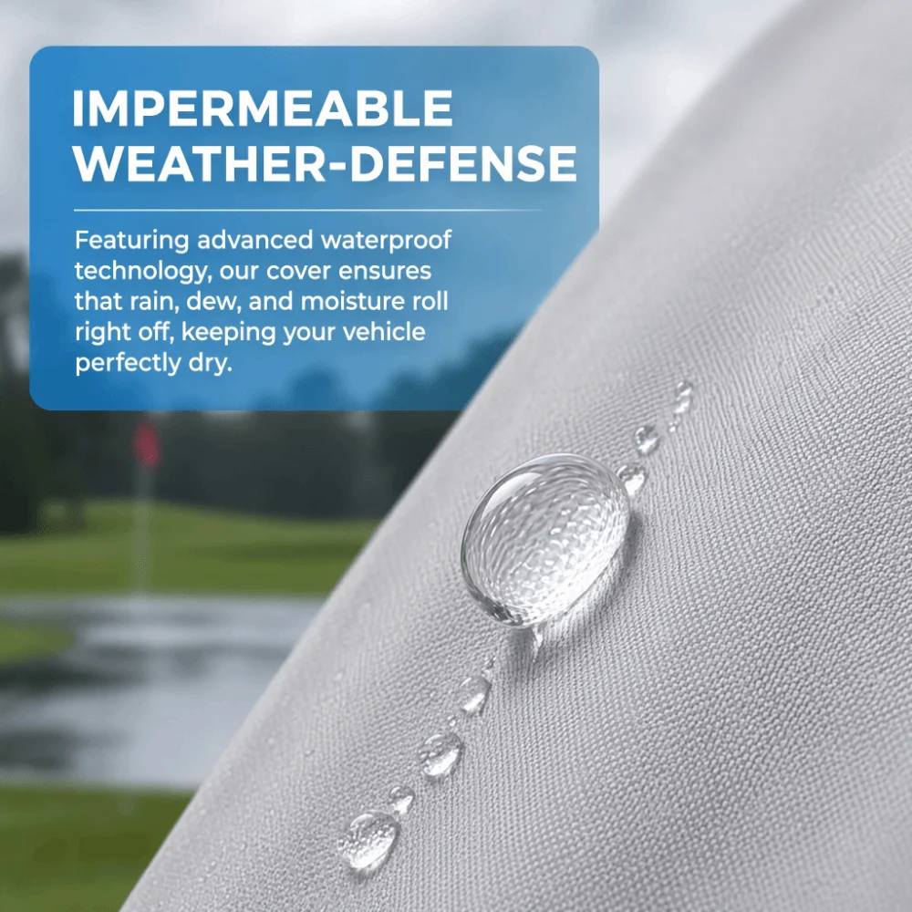 Funda impermeable para carro de golf turismo, resistente al polvo - imagen 4