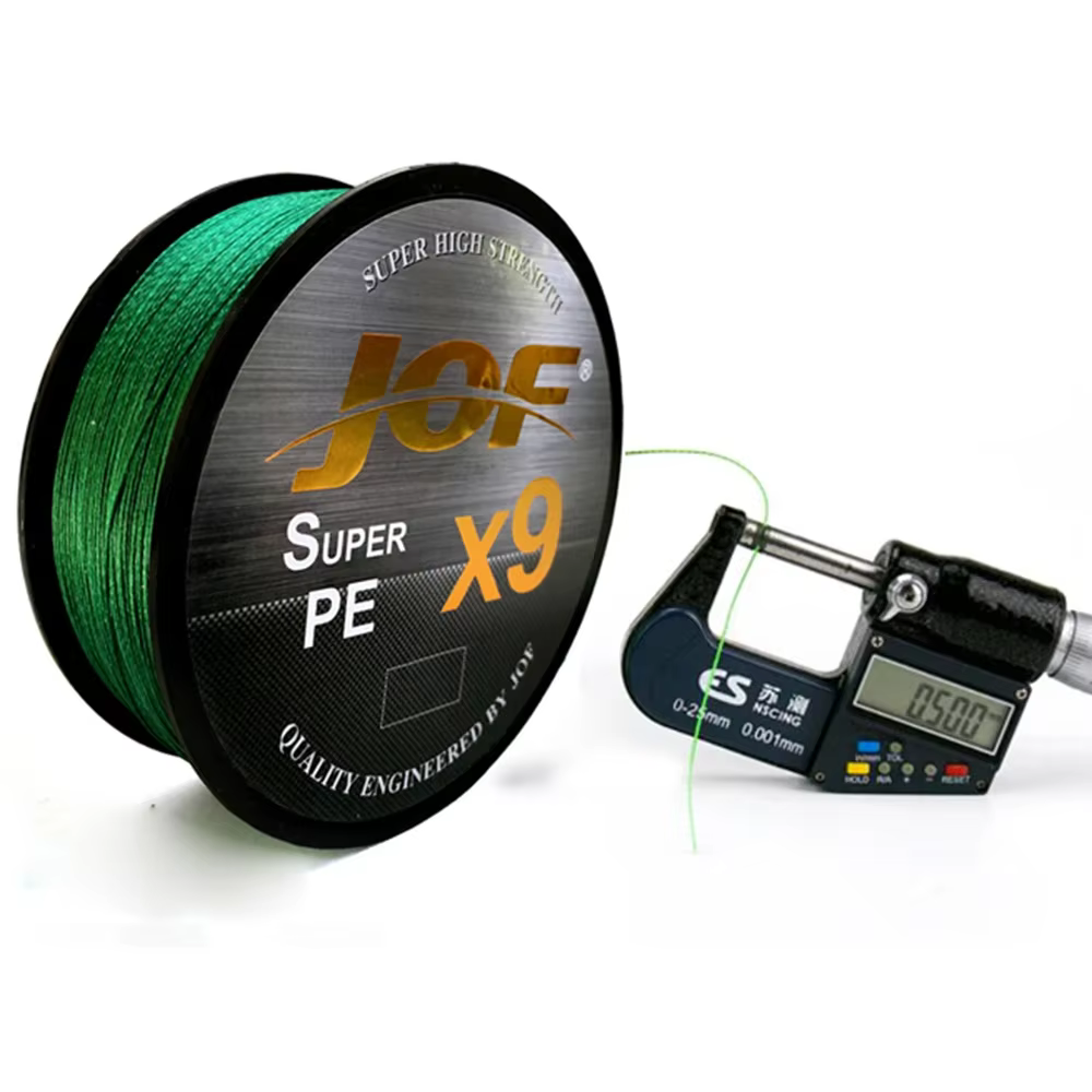 Línea trenzada X9 JOF – Multifilamento japonés 9 hebras 20-80LB - imagen 3