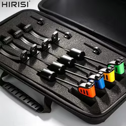 Indicadores de picada LED multicolor para carpa Hirisi con estuche