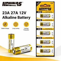 Pilas Alcalinas 23A y 27A 12V – Larga Duración para Mandos y Timbres