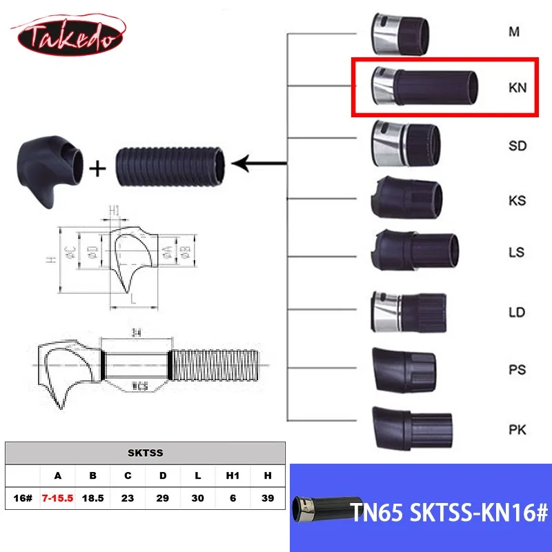 TAKEDO Soportes de porta carrete para spinning y casting DIY - imagen 3