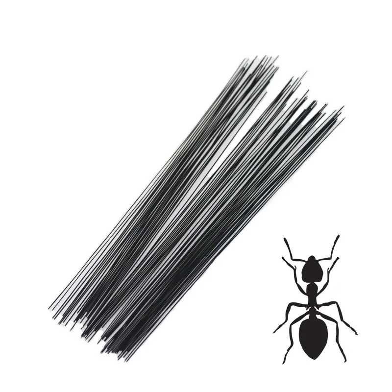 Patas de mosca negras flexibles
