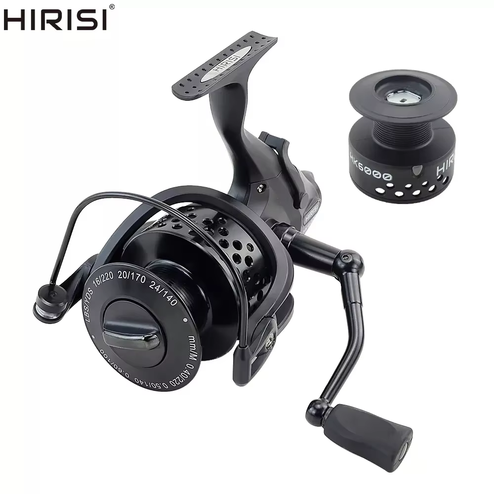 Hirisi 7+1 carrete giratorio para pesca de carpa - imagen 4