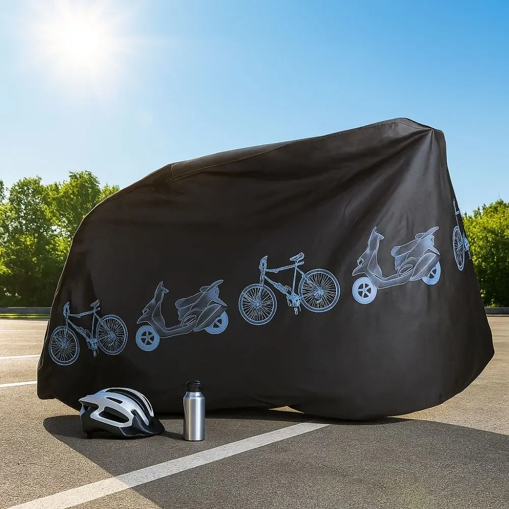 Funda impermeable bicicleta PEVA todo clima - imagen 3