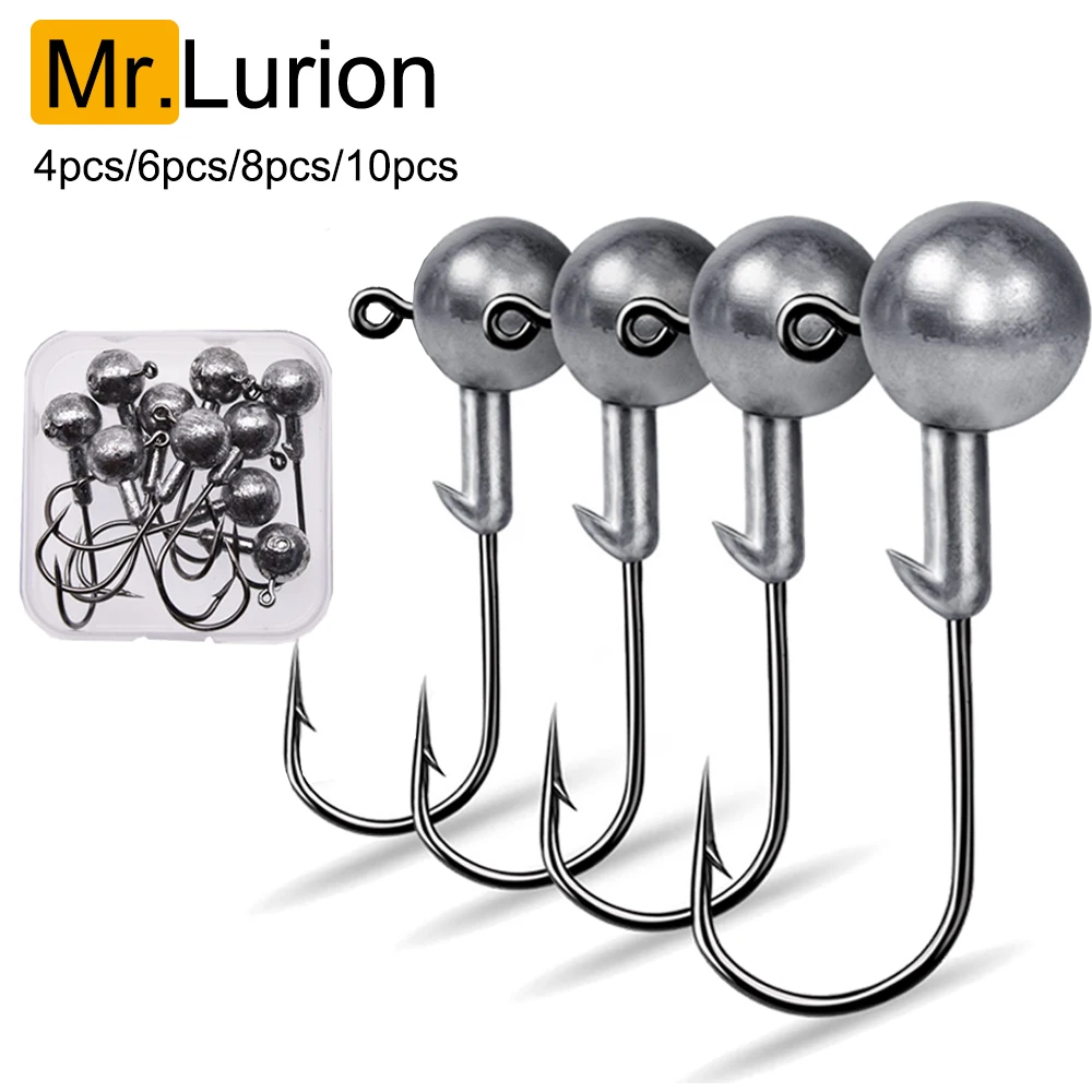 MrLurion Anzuelos Jig Head con púas para vinilo - imagen 4