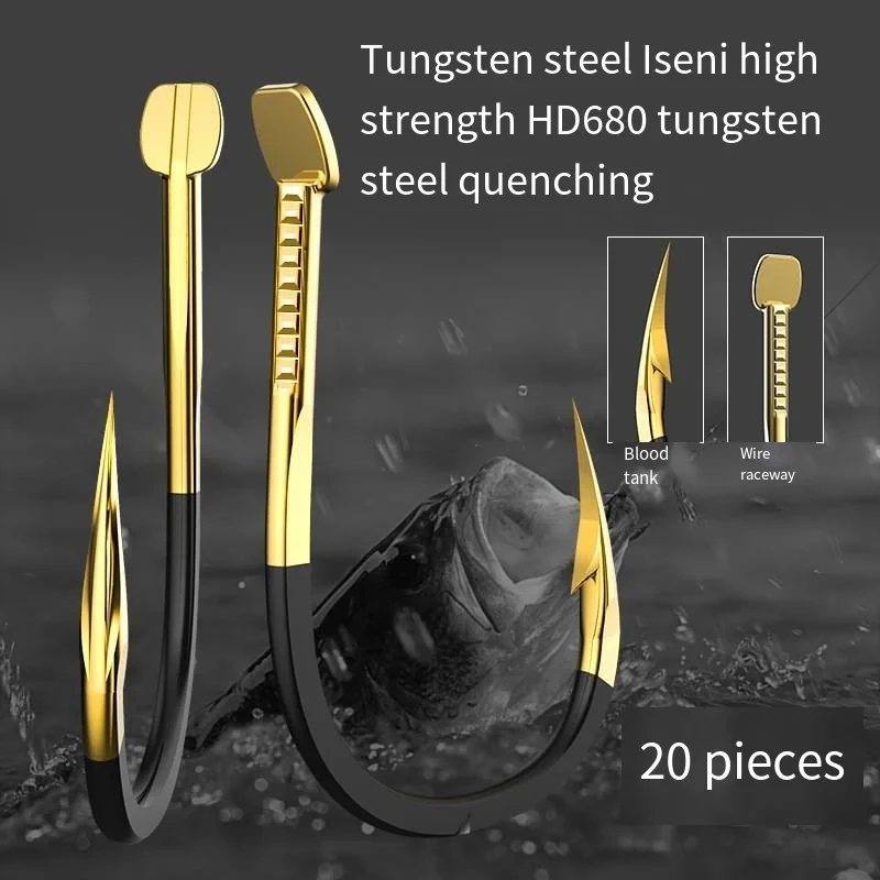 Anzuelo de tungsteno para jig – Penetración rápida y firme - imagen 3