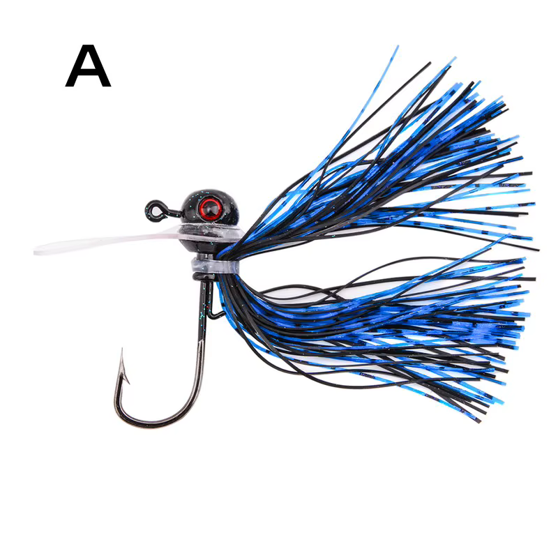 Scrounger Jig Head Spinner – Señuelo giratorio para lubina - imagen 4