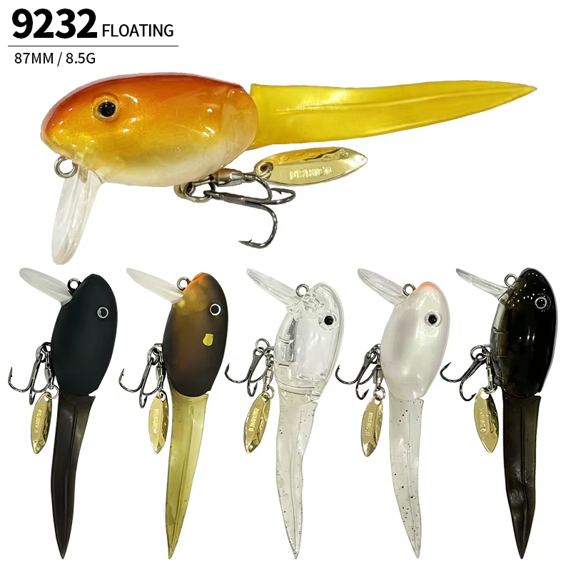 Señuelo Minnow Flotante Biomimético para Lubina, Lucio y Trucha - imagen 5