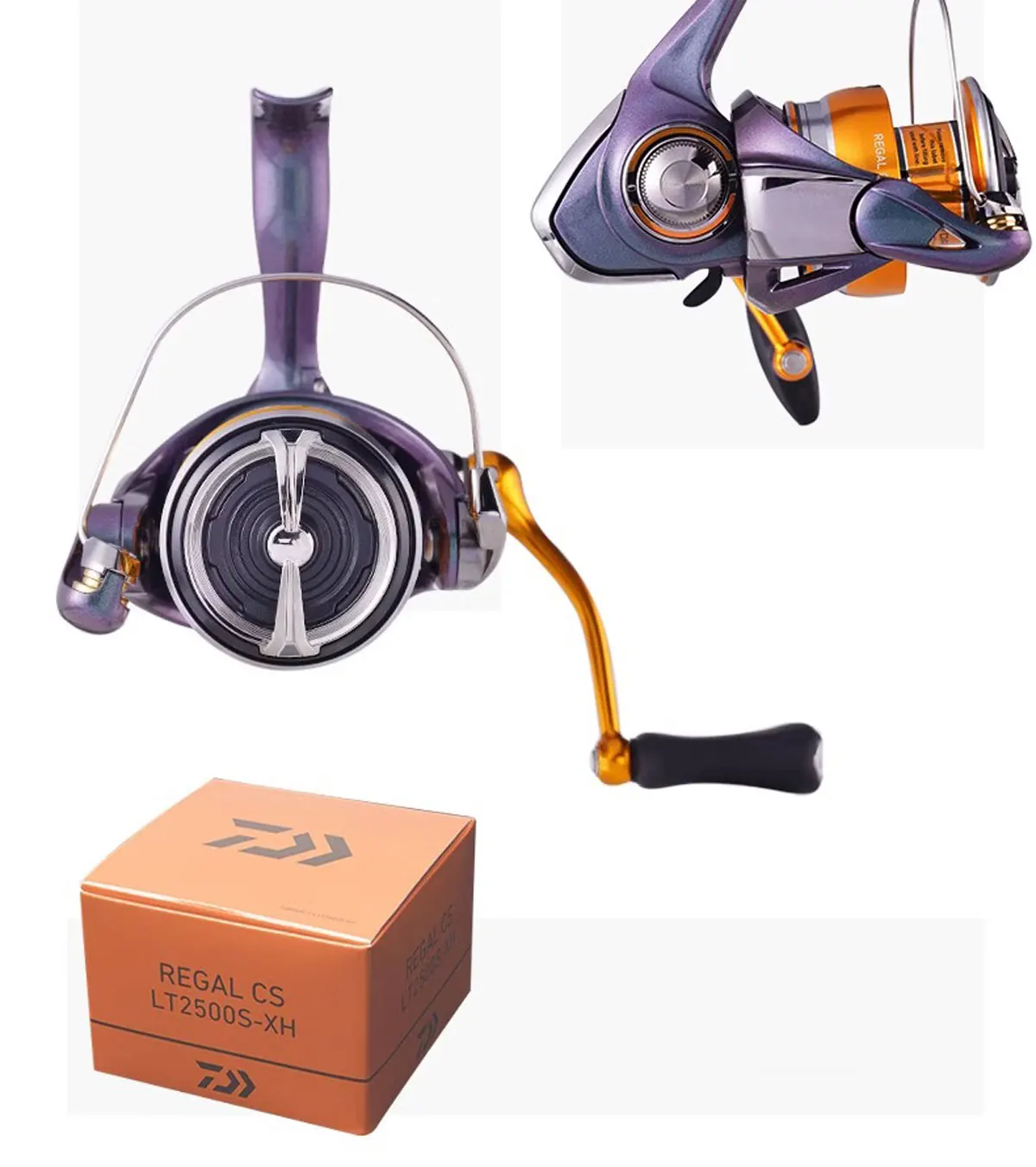 Embalaje y accesorios del DAIWA REGAL CS LT