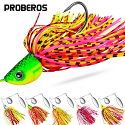 PROBEROS Chatter Bait para lubina con palas spinnerbait