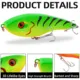 Aorace VIB Jerkbait hundimiento lento con vibración para lucio - imagen 5