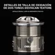Carrete giratorio DEUKIO con doble guía para agua dulce y salada - imagen 4