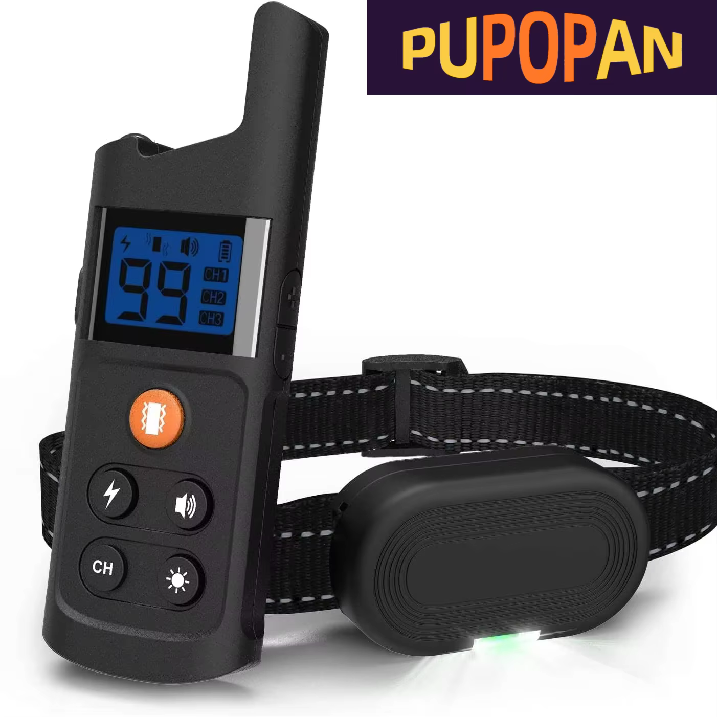 Collar Adiestramiento Perros con Control Remoto Impermeable