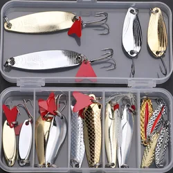 Kit Señuelos Jigging Cucharas Wobblers – Lubina