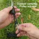 Cuerda reflectante para tienda de campaña con hebillas y duradera - imagen 2