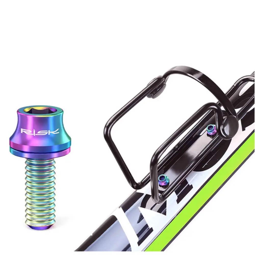 Tornillos de titanio para soporte de botella multicolor con junta - imagen 3