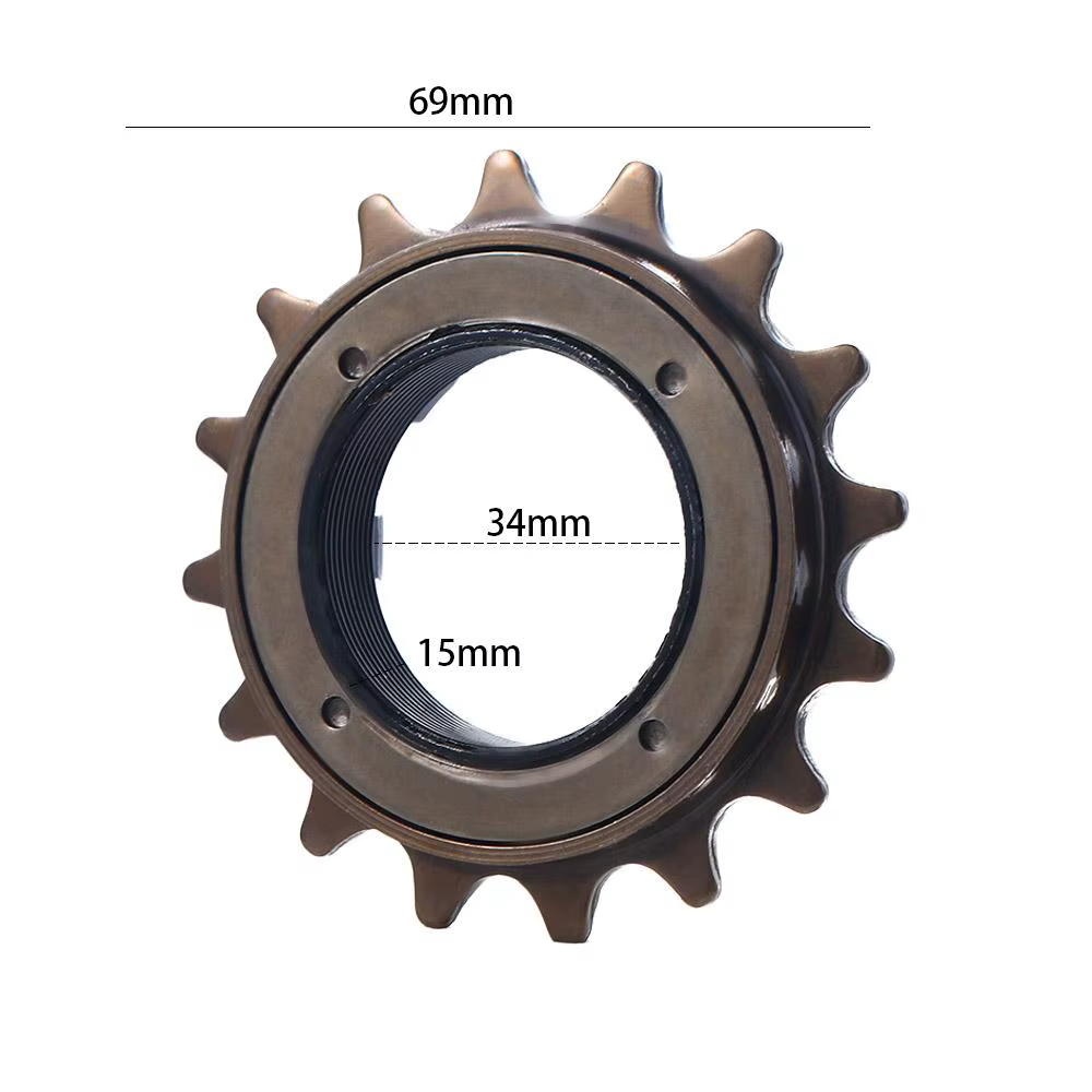 Piñón Bidireccional para Bicicleta – Rueda Libre de Velocidad Única - imagen 3