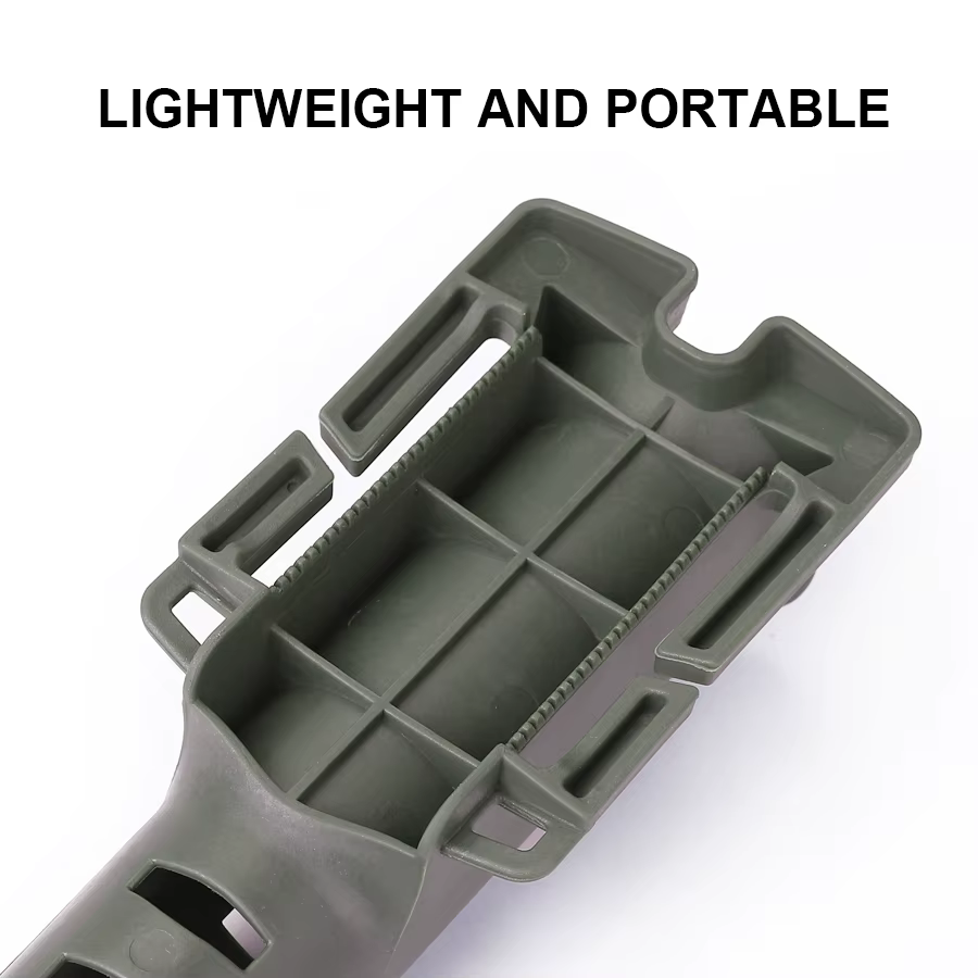 Cinturón portacañas ajustable NGB para pesca deportiva - imagen 5