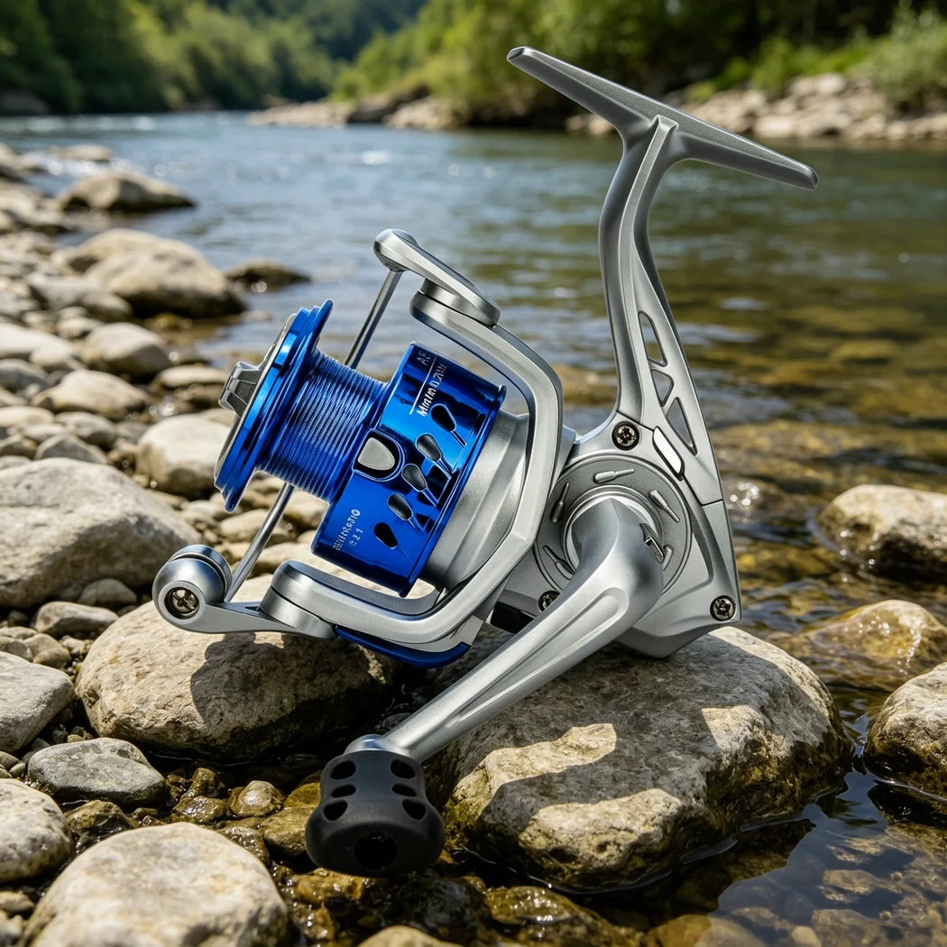 Carrete de pesca para agua salada y dulce