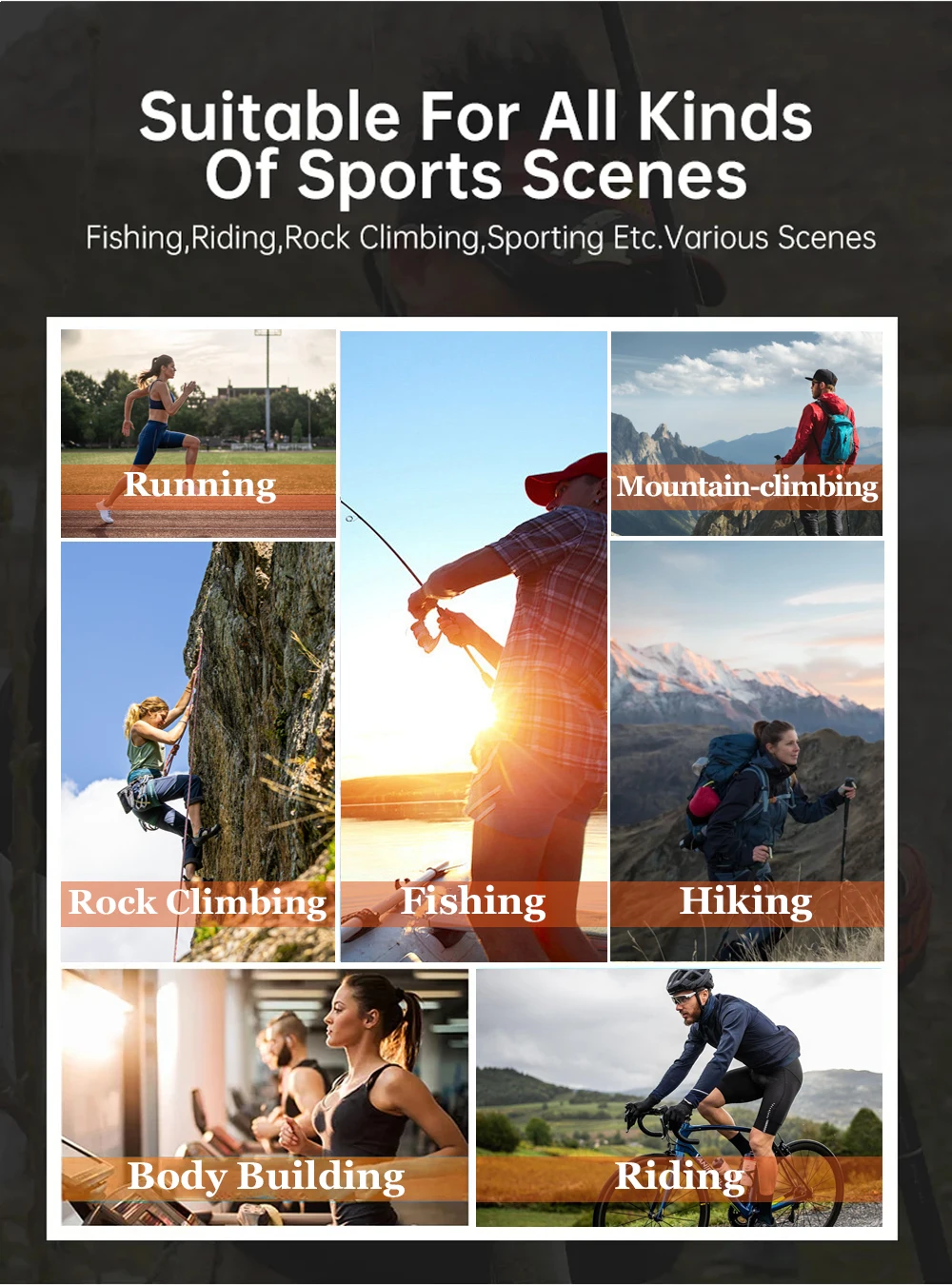 Guantes en uso durante pesca