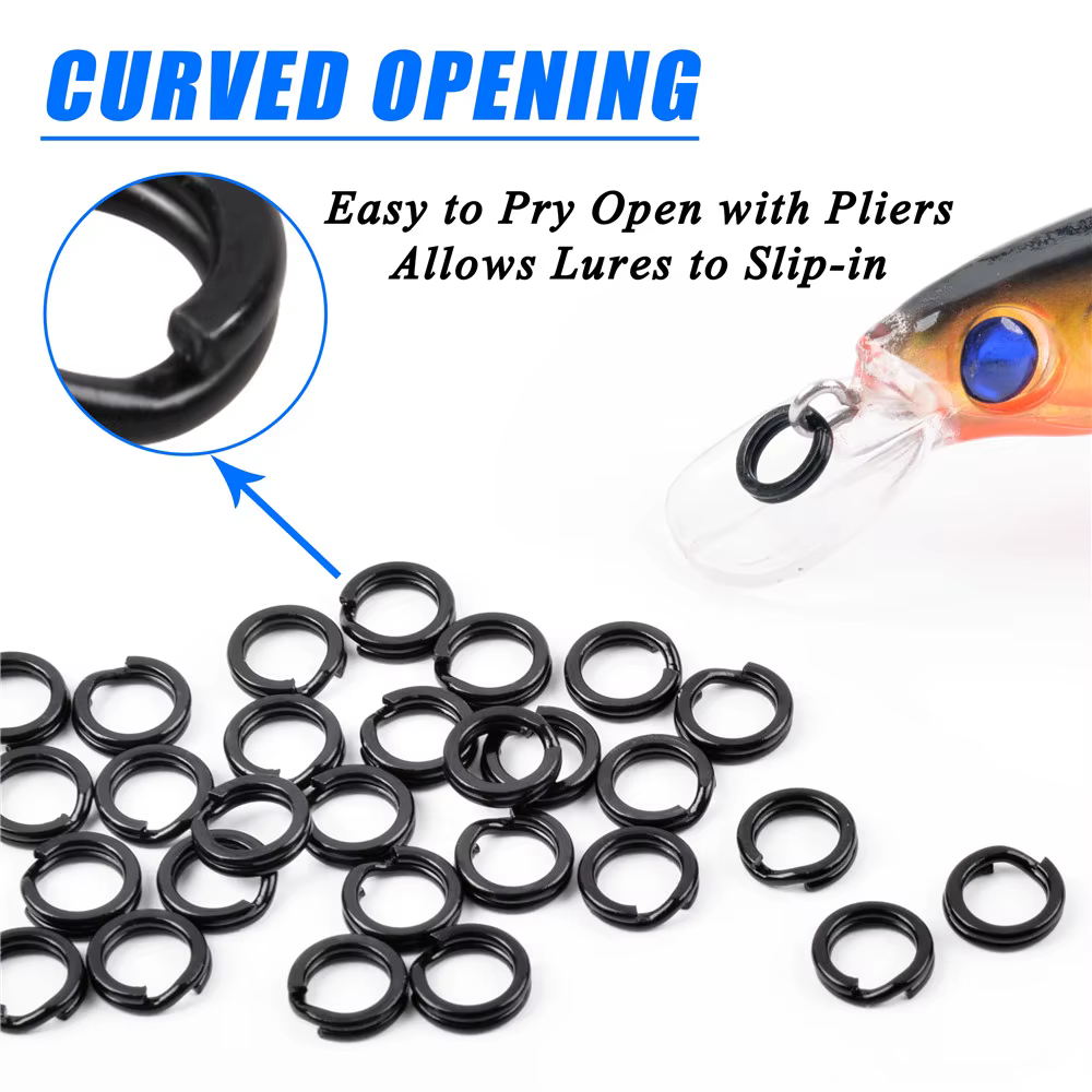 Anillos Divididos Inox para Carpa: Swivel de alta resistencia - imagen 3