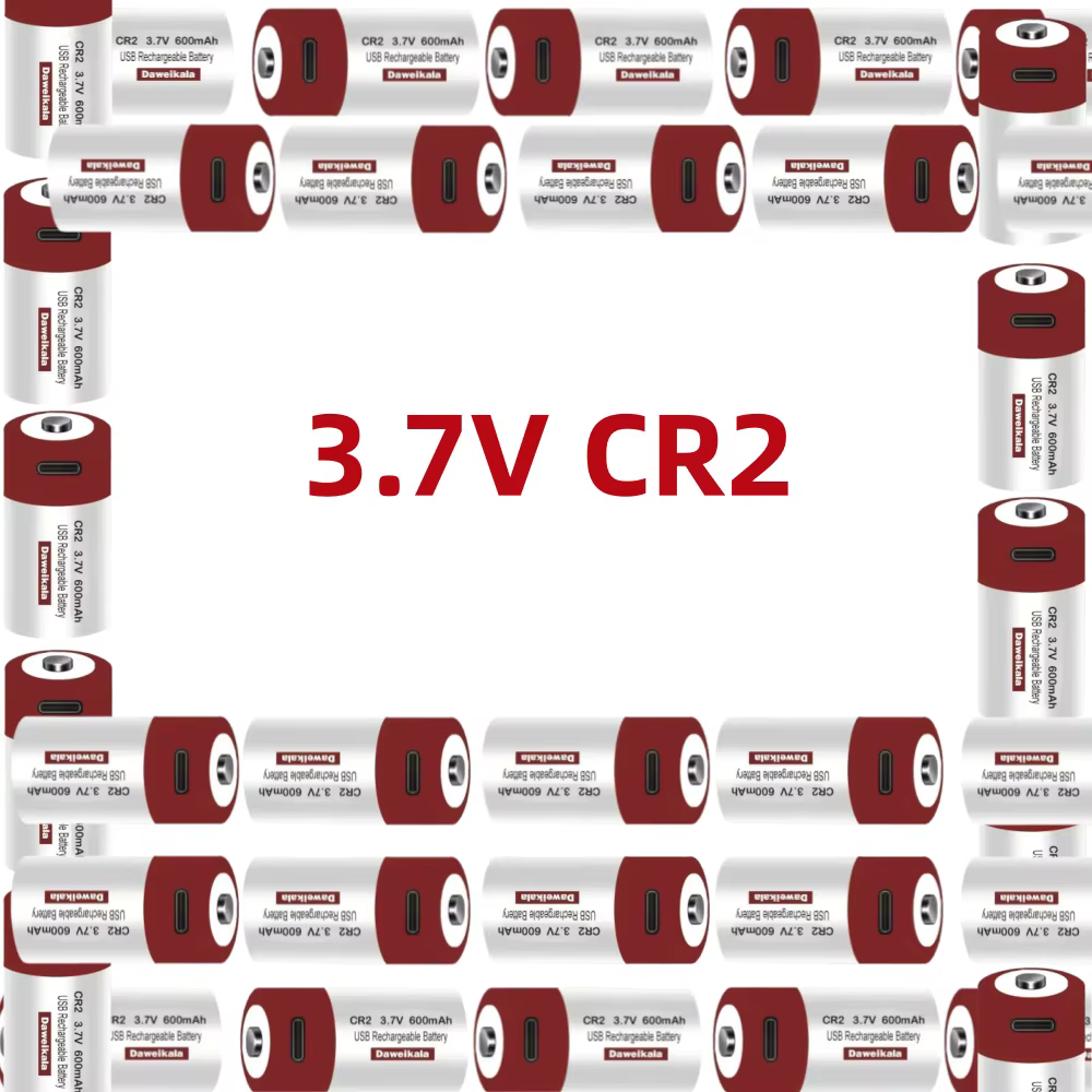 Batería CR2 Recargable USB 3.7V – Para Telémetro de Pesca - imagen 4