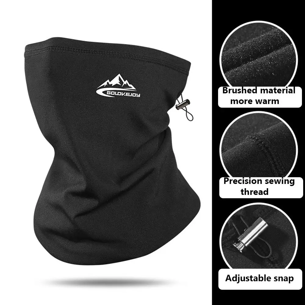 Mascarilla y cuello térmico para cicloturismo