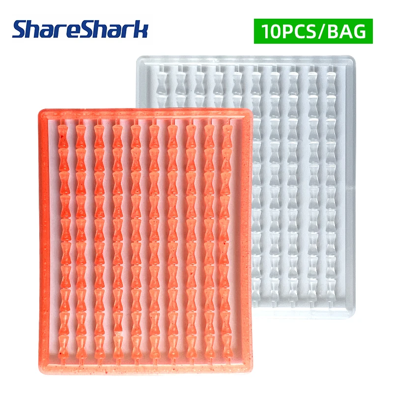 ShareShark tope de cebo para pesca en hielo tipo clip de carpa - imagen 5