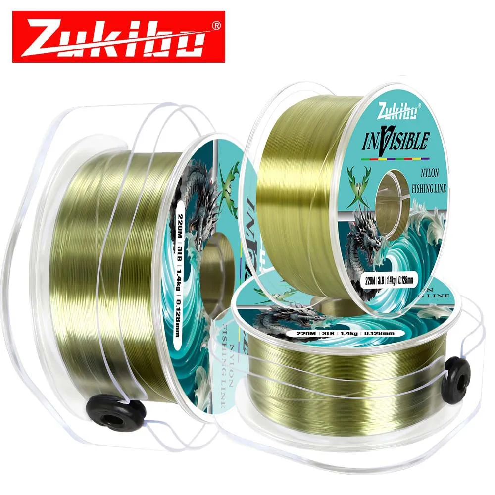 Zukibo Jiaolong Hilo Fluorocarbono – Monofilamento para pesca