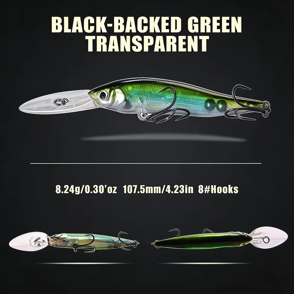 Jerkbait Minnow 107SP 8g – 107mm hundimiento 2,5-3,5m lubina