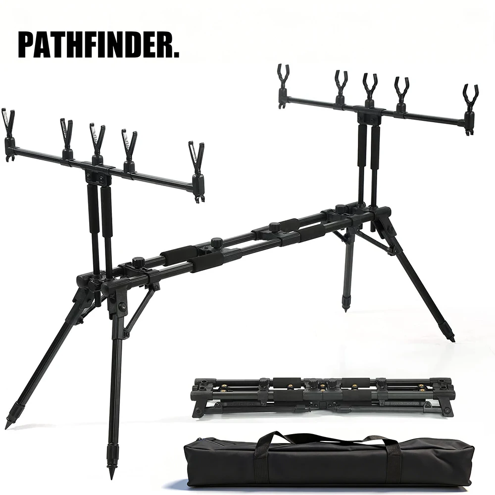 Soporte para cañas JSFUN extensible plegable – trípode - imagen 5