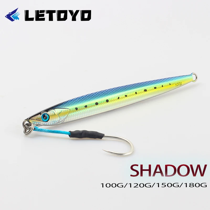 LETOYO señuelo de metal para lubina: jigging costero desde orilla - imagen 3