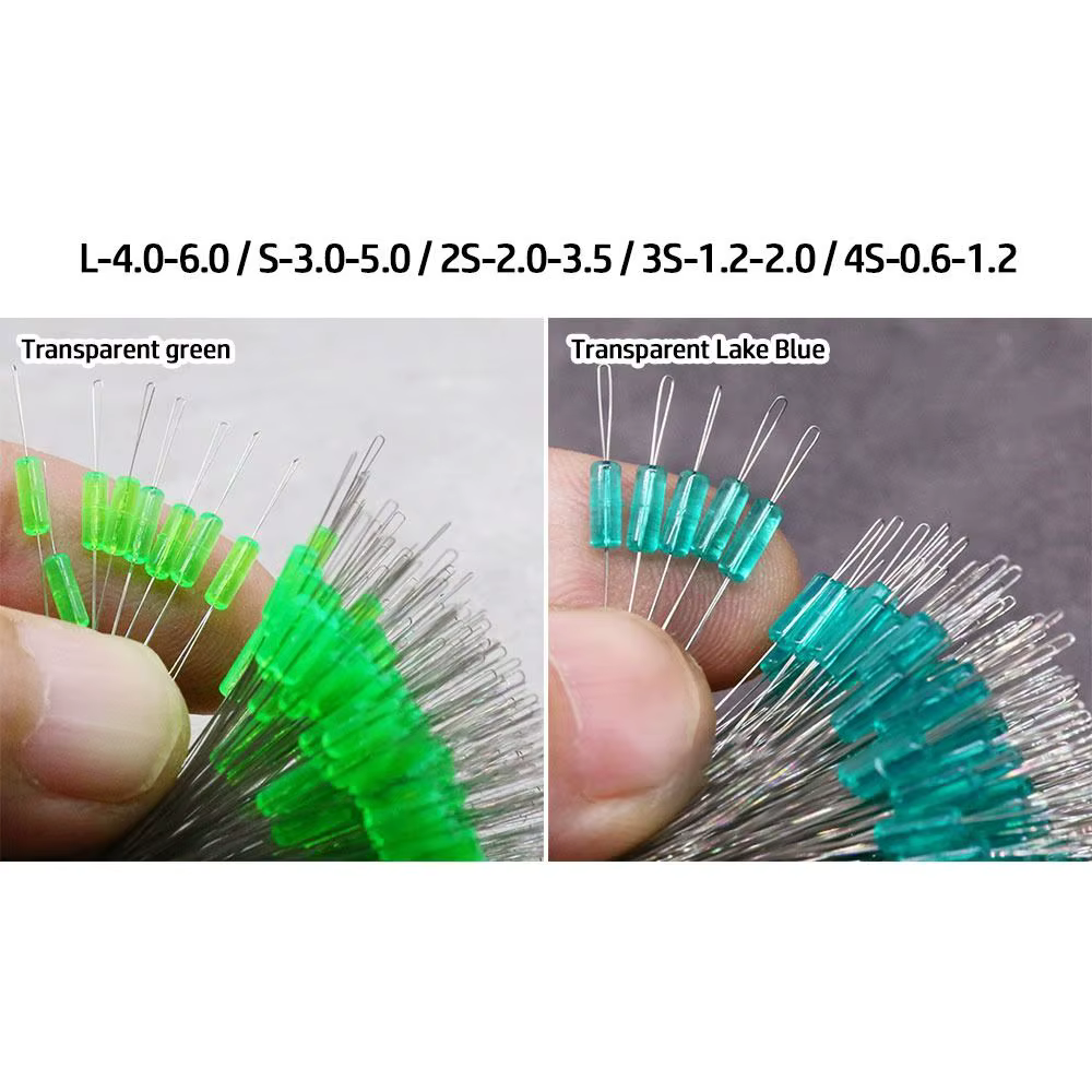 Tapones flotantes de silicona para montaje de señuelos de pesca - imagen 2