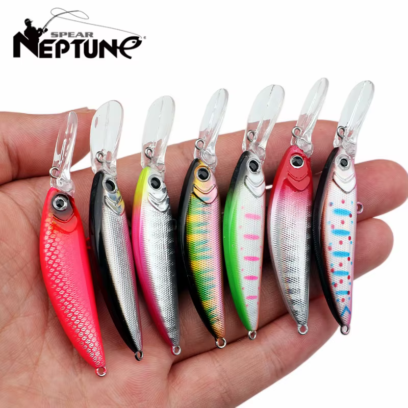 Minnow 7 cm Hundido – Señuelo duro para pesca en mar