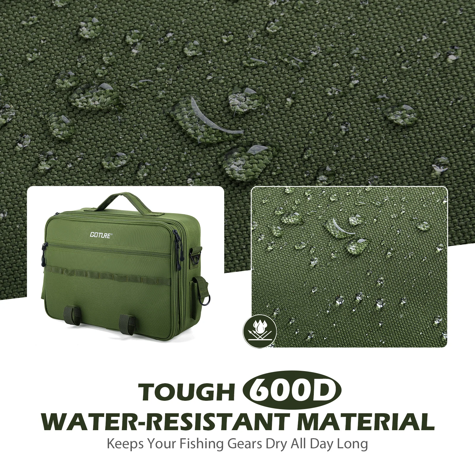 Bolsa de almacenamiento Goture impermeable con multicompartimentos - imagen 5