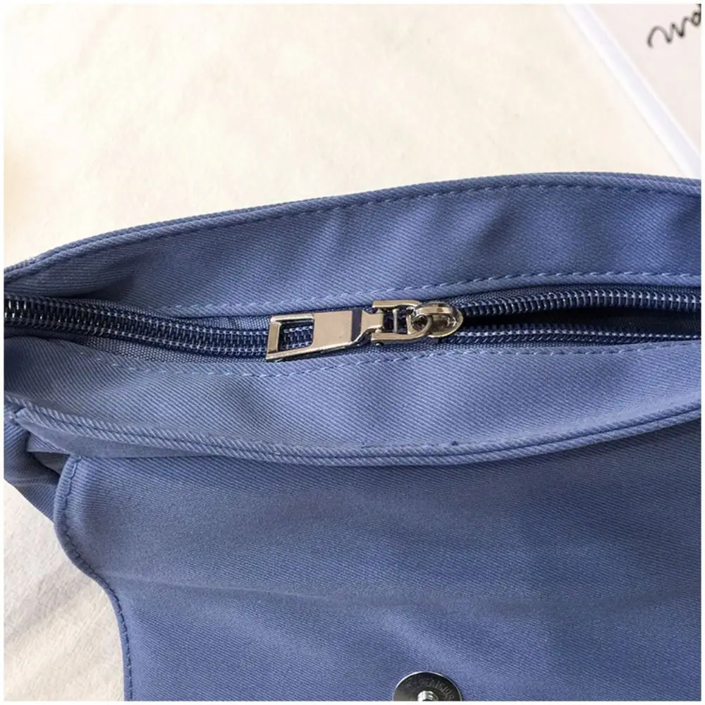 Bolso bandolera de lona con letras moderno, mensajero cuadrado - imagen 5