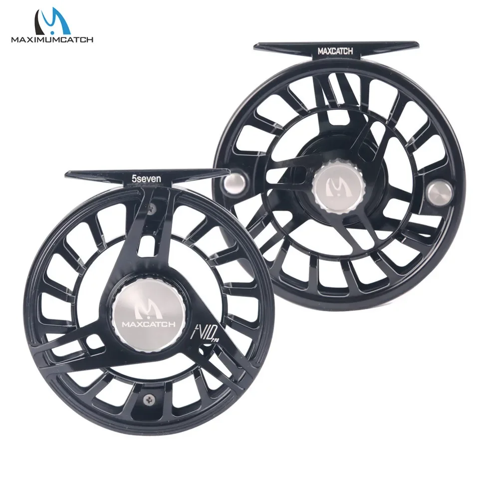 Carrete de mosca MAXIMUMCATCH AVIDPRO – Arrastre suave y bobina grande