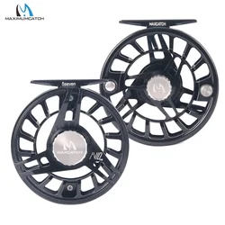 Carrete de mosca MAXIMUMCATCH AVIDPRO – Arrastre suave y bobina grande