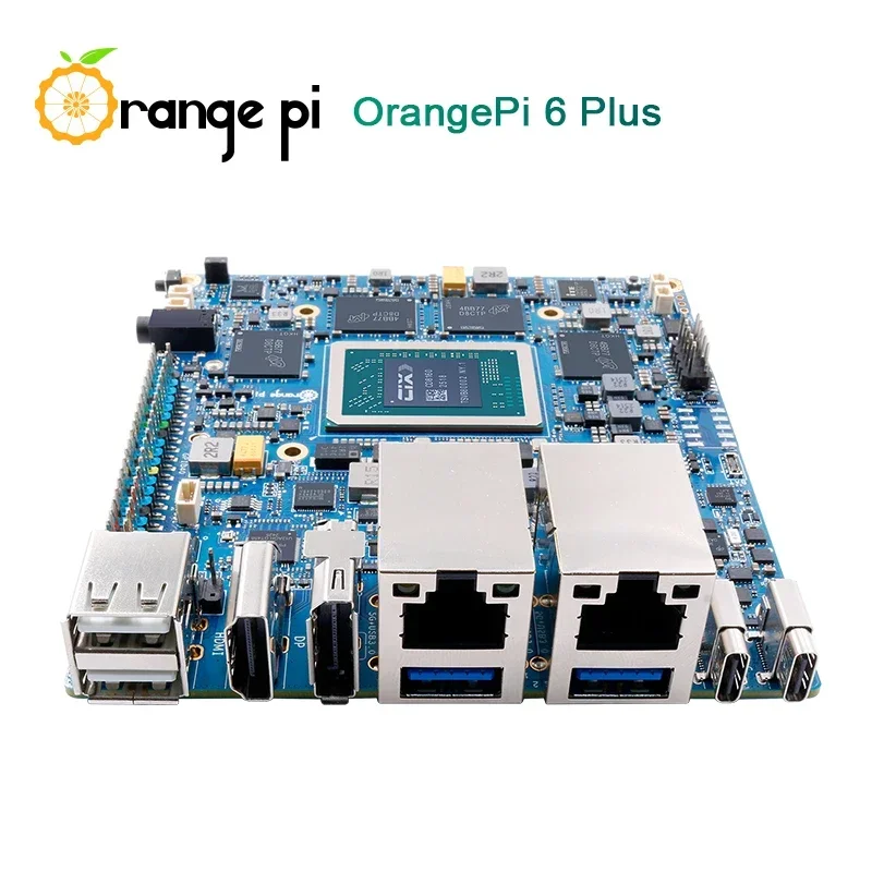 Placa de desarrollo Orange Pi 6 Plus con disipador y Ethernet - imagen 5