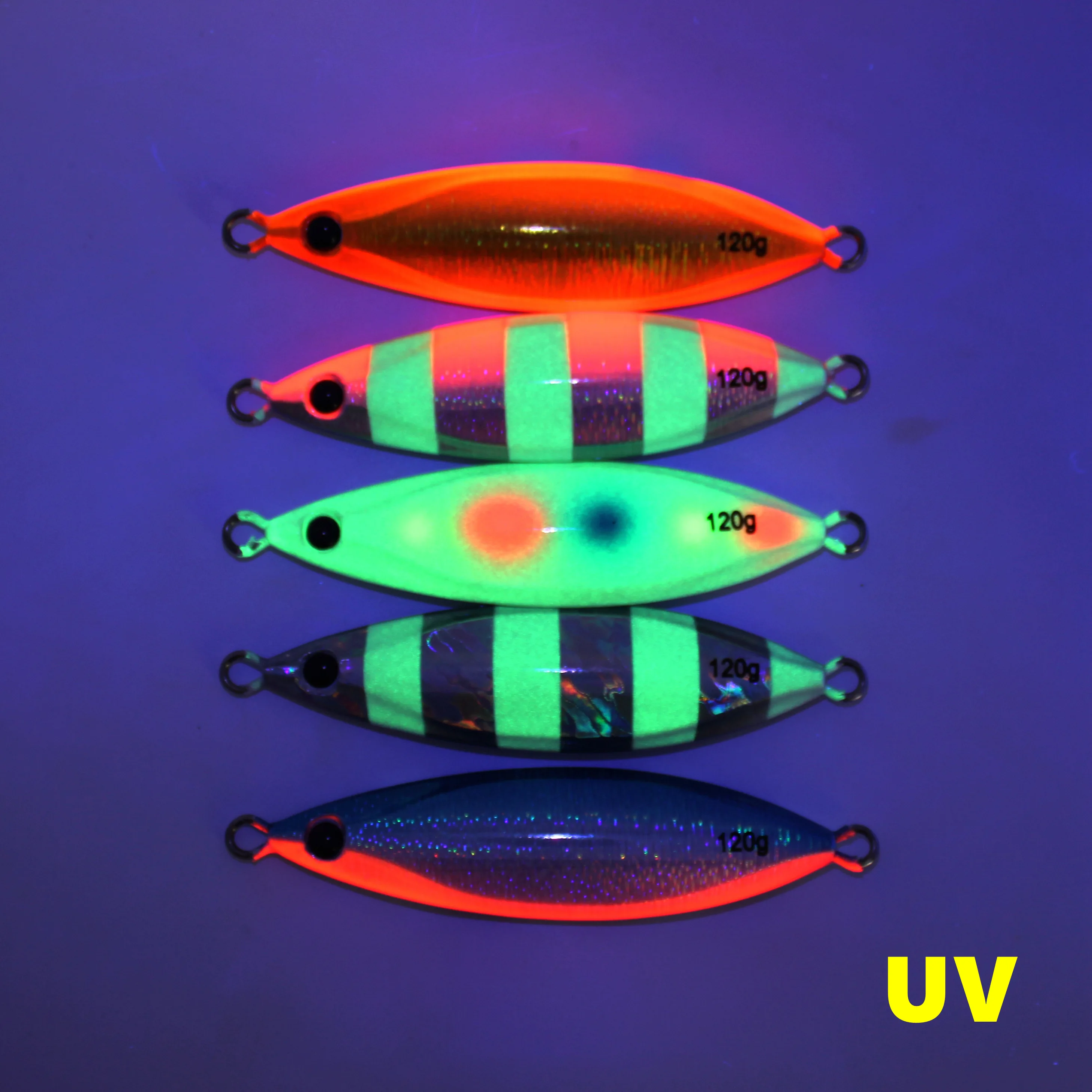 Jig Head Holográfico UV Japonés – Reflectante para Vinilo - imagen 3