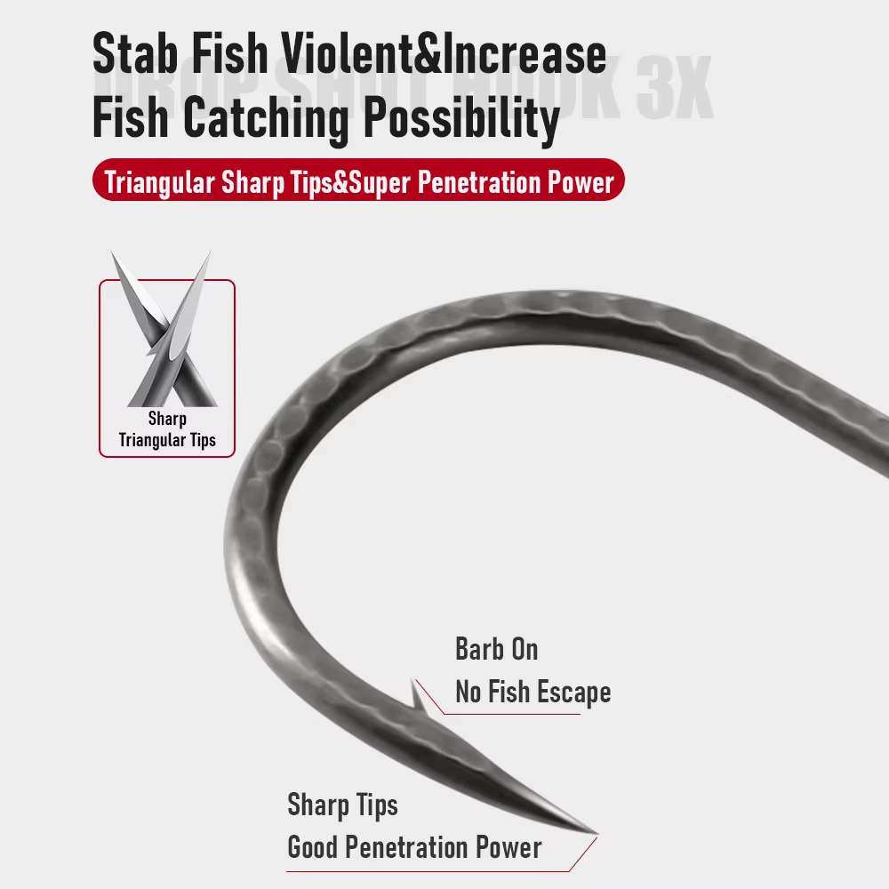 Anzuelos Jig Head Kingdom con retenedor para vinilos de pesca - imagen 4