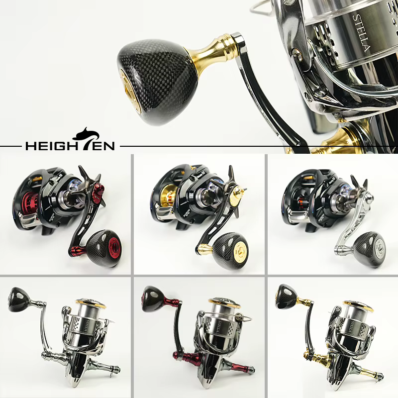 Perilla HEIGHTEN fibra carbono ultraligera para pesca de señuelo - imagen 5