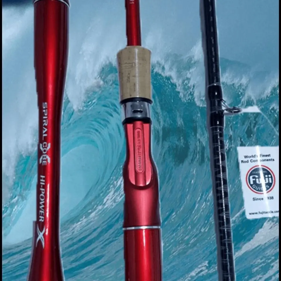 Caña Shaula ensamblada lista para pesca