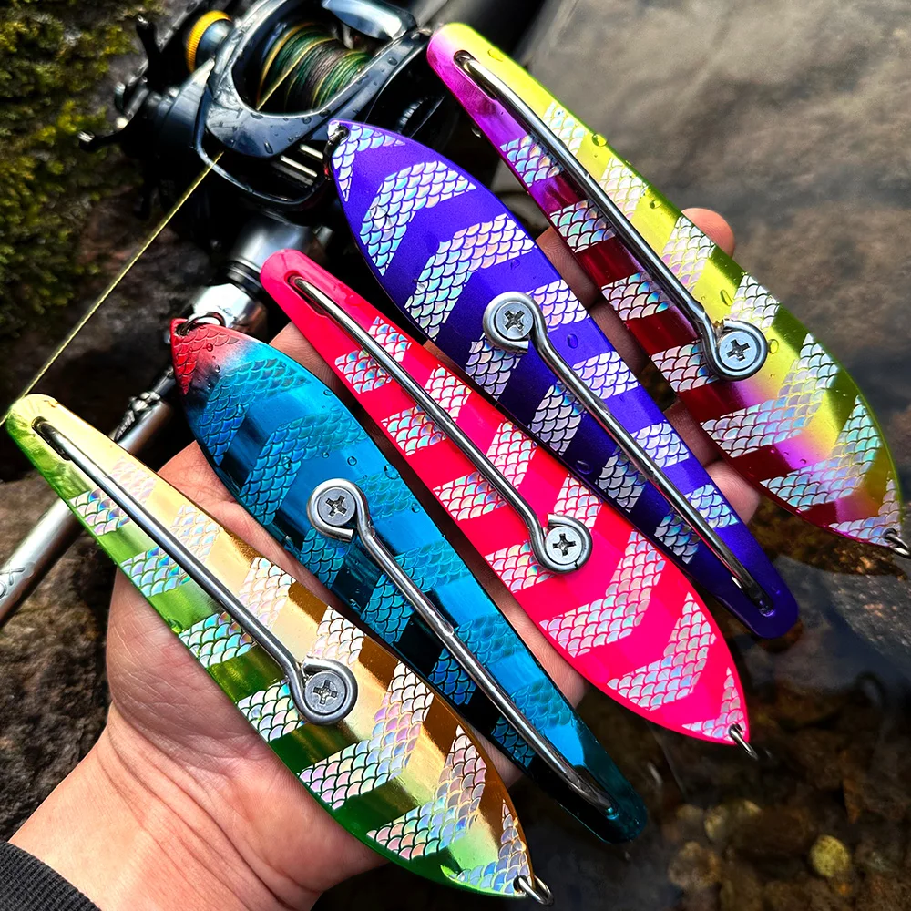 Anzuelo multicolor con lentejuela